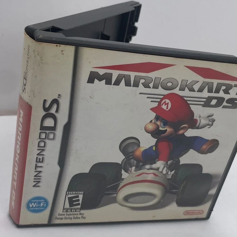 Mario Kart DS NDS (Nintendo DS, 2005) Box & Instruction Booklets *NO GAME*